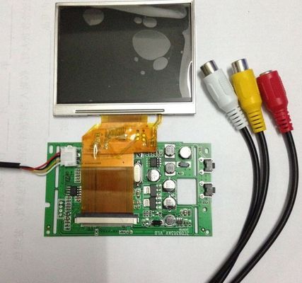 TM035KDH02 cd/m de TIANMA 3,5&quot; 320 (RGB) EXPOSIÇÃO INDUSTRIAL do LCD do ² de ×240 200