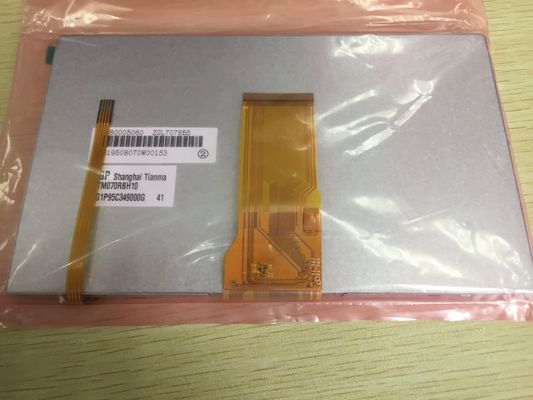 TM070RBH10-00 cd/m de TIANMA 7,0&quot; 800 (RGB) EXPOSIÇÃO INDUSTRIAL do LCD do ² de ×480 280
