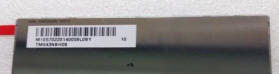TM043NDH08 cd/m de TIANMA 4,3&quot; 480 (RGB) EXPOSIÇÃO INDUSTRIAL do LCD do ² de ×272 300