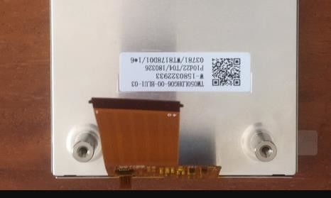 TM050LDZ00 cd/m de TIANMA 5,0&quot; 240 (RGB) EXPOSIÇÃO INDUSTRIAL do LCD do ² de ×400 400