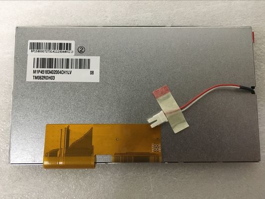 TM062RDS01 6.2&quot; 400nits Tianma TFT Screen RGB 800×480 75/75/60/70 (tipo.)