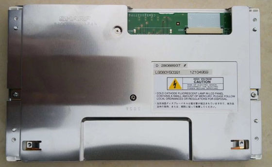 LQ080Y5CGQ1 8&quot; afiado EXPOSIÇÃO INDUSTRIAL de LCM 800×480RGB LCD 