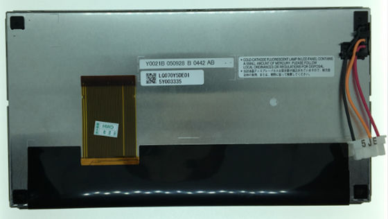 7&quot; LCM 800×480RGB 	exposição afiada do ² LQ070Y5DE01 TFT LCD de 320cd/m