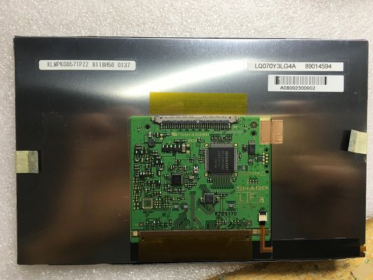 LQ070Y3LG4A	7&quot; afiado	LCM	800×480RGB 	EXPOSIÇÃO INDUSTRIAL do LCD do ² de 350cd/m