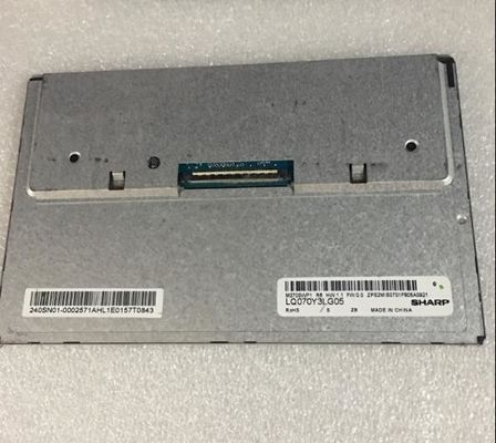 7&quot;	LCM	800×480RGB 	² LQ070Y3LG05 de 380cd/m afiado   Exposição de TFT LCD