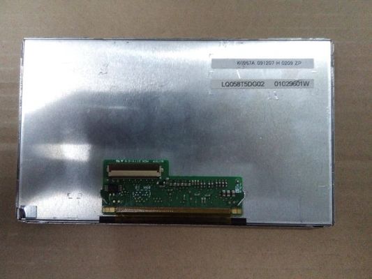 5,8&quot;	LCM	480×240RGB 	² de 420cd/m   LQ058T5DG02   Afiado	Exposição de TFT LCD