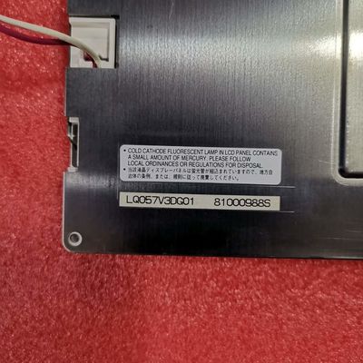 5,7&quot;	LCM	640×480RGB 	² de 400cd/m   Exposição afiada de LQ057V3DG01 TFT LCD