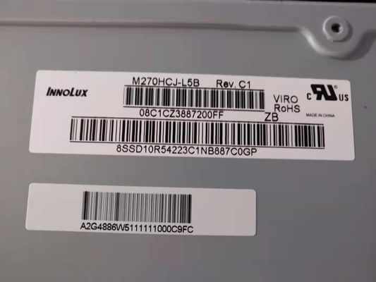 M270HCJ-L5B EXPOSIÇÃO INDUSTRIAL do LCD do ² de ×1080 250 cd/m de Innolux 27,0&quot; 1920 (RGB)