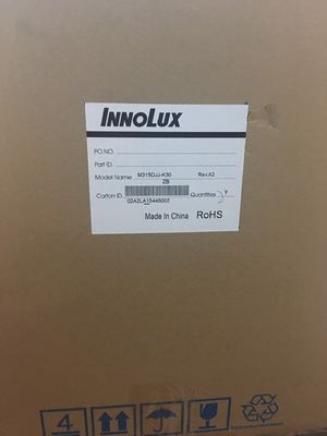 M315DJJ-K30 cd/m de Innolux 32,0&quot; 3840 (RGB) EXPOSIÇÃO INDUSTRIAL do LCD do ² de ×2160 300