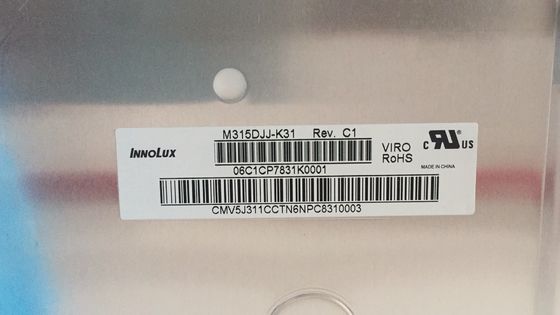 M315DJJ-K31 cd/m de Innolux 32,0&quot; 3840 (RGB) EXPOSIÇÃO INDUSTRIAL do LCD do ² de ×2160 400