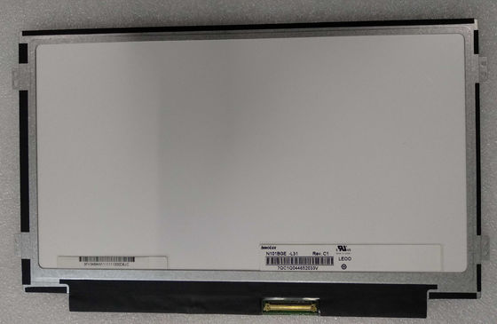 N101BGE-L31 Innolux 10,1” 1366 (RGB) EXPOSIÇÕES INDUSTRIAIS do LCD do ² de ×768 200 cd/m