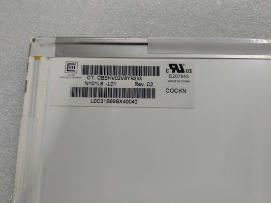 N101L6-L01 CMO 10,1” 1024 (RGB) EXPOSIÇÕES INDUSTRIAIS do LCD do ² de ×600 200 cd/m