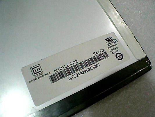 N101L6-L02 CMO 10,1” 1024 (RGB) EXPOSIÇÕES INDUSTRIAIS do LCD do ² de ×600 200 cd/m