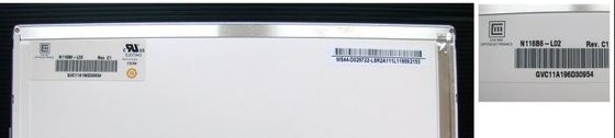 N116B6-L02 CMO 11,6” 1366 (RGB) EXPOSIÇÕES INDUSTRIAIS do LCD do ² de ×768 200 cd/m