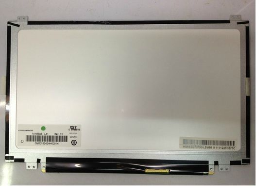 N116BGE-L42 CHIMEI Innolux 11,6” 1366 (RGB) EXPOSIÇÕES INDUSTRIAIS do LCD do ² de ×768 200 cd/m