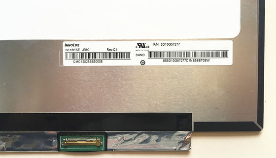 N116HSE-EBC Innolux 11,6” 1920 (RGB) EXPOSIÇÕES INDUSTRIAIS do LCD do ² de ×1080 300 cd/m