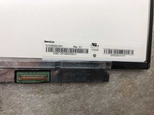 N133BGG-EA1 Innolux 13,3” 1366 (RGB) EXPOSIÇÕES INDUSTRIAIS do LCD do ² de ×768 300 cd/m