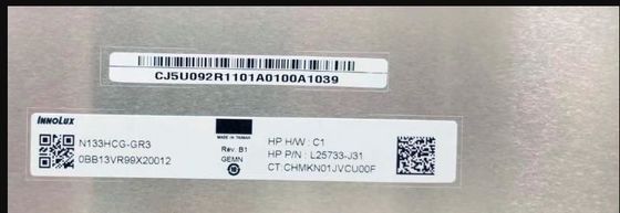 N133HCG-GR3 Innolux 13,3” 1920 (RGB) EXPOSIÇÕES INDUSTRIAIS do LCD do ² de ×1080 400 cd/m