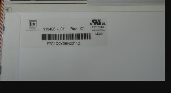 N134B6-L01 CMO 13,4” 1366 (RGB) EXPOSIÇÕES INDUSTRIAIS do LCD do ² de ×768 220 cd/m