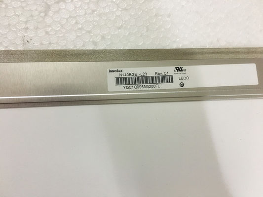N140BGE-L23 INNOLUX 14,0” 1366 (RGB) EXPOSIÇÕES INDUSTRIAIS do LCD do ² de ×768 200 cd/m