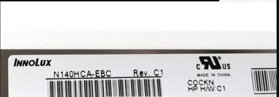 N140HCA-EBC INNOLUX 14,0” 1920 (RGB) EXPOSIÇÕES INDUSTRIAIS do LCD do ² de ×1080 250 cd/m