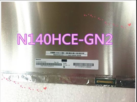 N140HCE-GN2 INNOLUX 14,0” 1920 (RGB) EXPOSIÇÕES INDUSTRIAIS do LCD do ² de ×1080 340 cd/m