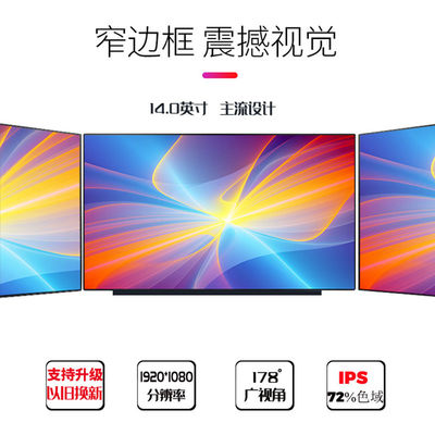 N140HCE-GP2 INNOLUX 14,0” 1920 (RGB) EXPOSIÇÕES INDUSTRIAIS do LCD do ² de ×1080 300 cd/m