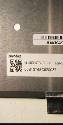 N140HCG-GQ2 INNOLUX 14,0” 1920 (RGB) EXPOSIÇÕES INDUSTRIAIS do LCD do ² de ×1080 400 cd/m