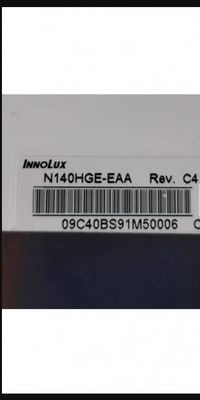 N140HGE-EAA INNOLUX 14,0” 1920 (RGB) EXPOSIÇÕES INDUSTRIAIS do LCD do ² de ×1080 220 cd/m