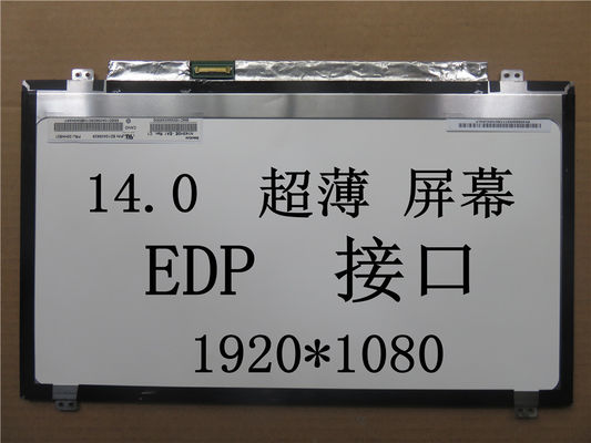 N140HGE-EBA INNOLUX 14,0” 1920 (RGB) EXPOSIÇÕES INDUSTRIAIS do LCD do ² de ×1080 220 cd/m