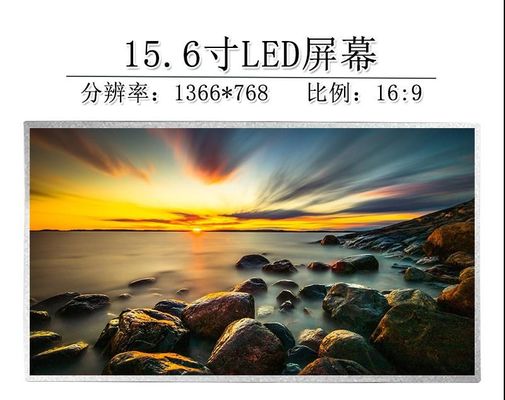 N156B6-L06 CMO 15,6” 1366 (RGB) EXPOSIÇÕES INDUSTRIAIS do LCD do ² de ×768 170 cd/m