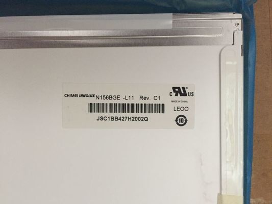 N156BGE-L11 CHIMEI Innolux 15,6” 1366 (RGB) EXPOSIÇÕES INDUSTRIAIS do LCD do ² de ×768 220 cd/m