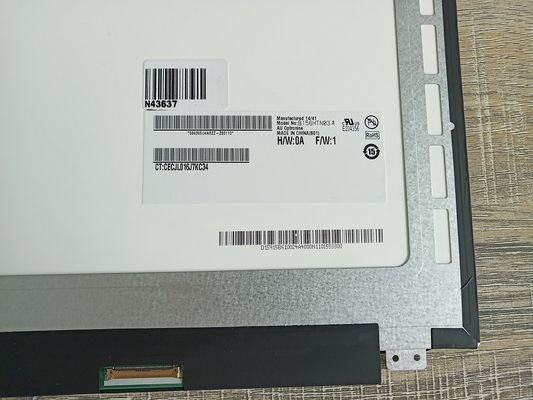 N156HGE-LA1 CHIMEI Innolux 15,6” 1920 (RGB) EXPOSIÇÕES INDUSTRIAIS do LCD do ² de ×1080 300 cd/m