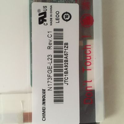 N173FGE-L23 CHIMEI Innolux 17,3” 1600 (RGB) EXPOSIÇÕES INDUSTRIAIS do LCD do ² de ×900 220 cd/m