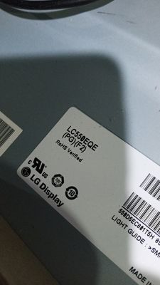 Cd/m de LC550EQE-PGF2 LG Display 55&quot; 3840 (RGB) EXPOSIÇÃO INDUSTRIAL do LCD do ² de ×2160 350