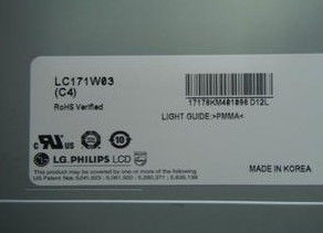 LC171W03-C4 LG. LCD de 17,1&quot; 1280×768 450cd/m2