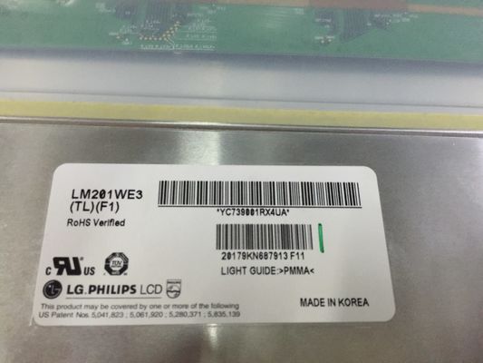 LM201WE2-SLA1 LG. LCD 20,1&quot; 1680×1050 470cd/m2 Ecrã LCD industrial 98PPI