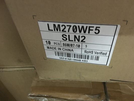 81PPI 27.0&quot; 1920x1080 300cd/m2 Painel LCD quadrado LM270WF5-SLB1 89/89/89/89 (tipo.)