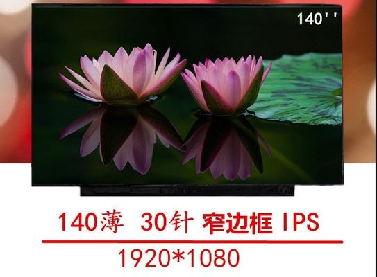 14,0 de” módulos video 157PPI LP140WF3-SPC1 1920×1080 300cd/m2 Lcd