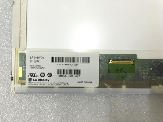 LP140WD1-TLD2 14,0&quot; 1600x900 Painel industrial de LCD 200cd/m2 89/89/89/89 (tipo)