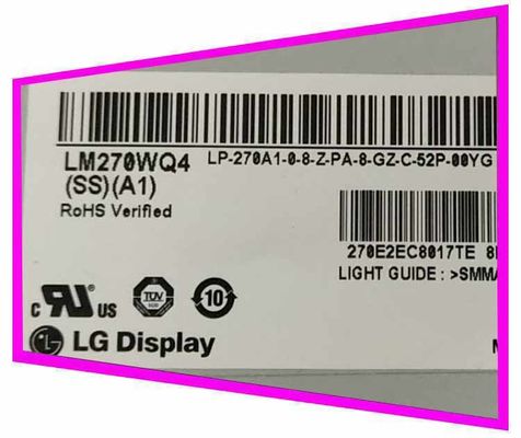 LM270WQ4-SSB1 LG Display 27,0&quot; EXPOSIÇÃO INDUSTRIAL de 2560×1440 350cd/m2 LCD