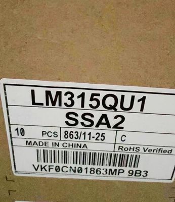 LM315QU1-SSA1 LG Display 32,0&quot; EXPOSIÇÃO INDUSTRIAL 279PPI de 7680×4320 400cd/m2 LCD