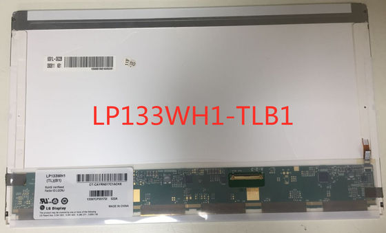 LP133WH1-TLB1 LG DisplayL 13,3” 1366 (RGB) EXPOSIÇÕES INDUSTRIAIS 118PPI do LCD do ² de ×768 300 cd/m