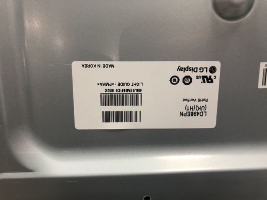 49 tela 1500cd/M2 LD490EPN-UKH1 da polegada WLED 1920x1080 45PPI Tft Lcd