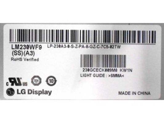 23,0&quot; exposição 95PPI LM230WF9-SSA3 do Lcd do toque de 1920×1080 250cd/m2