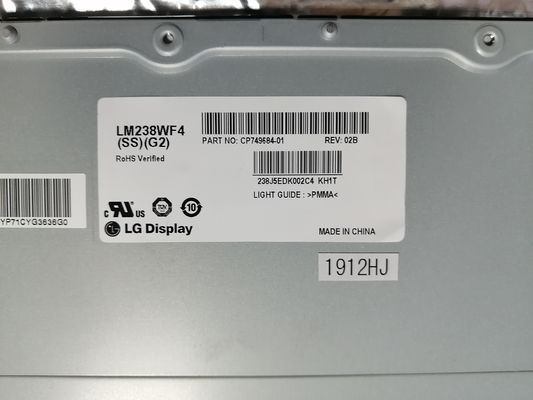 23,8&quot; LG Display 92PPI do painel LM238WF4-SSG1 de 1920×1080 250cd/M2 TFT LCD