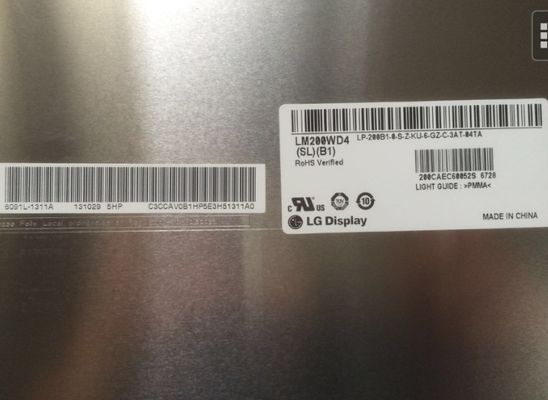 LM200WD4-SLB1 LG Display 20,0” 1600 (RGB) EXPOSIÇÕES INDUSTRIAIS do LCD do ² de ×900 250 cd/m