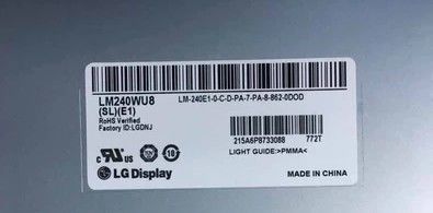 EXPOSIÇÃO INDUSTRIAL do LCD do ² de ×1200 300 cd/m de LM240WU8-SLE4 LG Display 24,0&quot; 1920 (RGB)