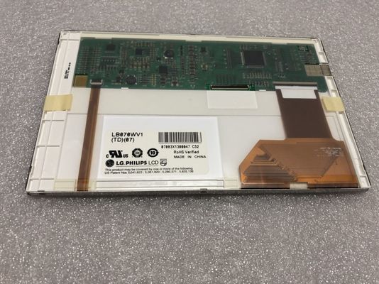 LB070WV1-TD07 LG. LCD 7,0&quot; 800 ((RGB) × 480 250 cd/m2