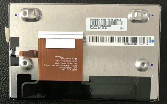 43&quot; 480x1080 400cd/M2 Tft Lcd Display 128PPI LB043WQ4-TD01 70/70/60/50 (tipo.)